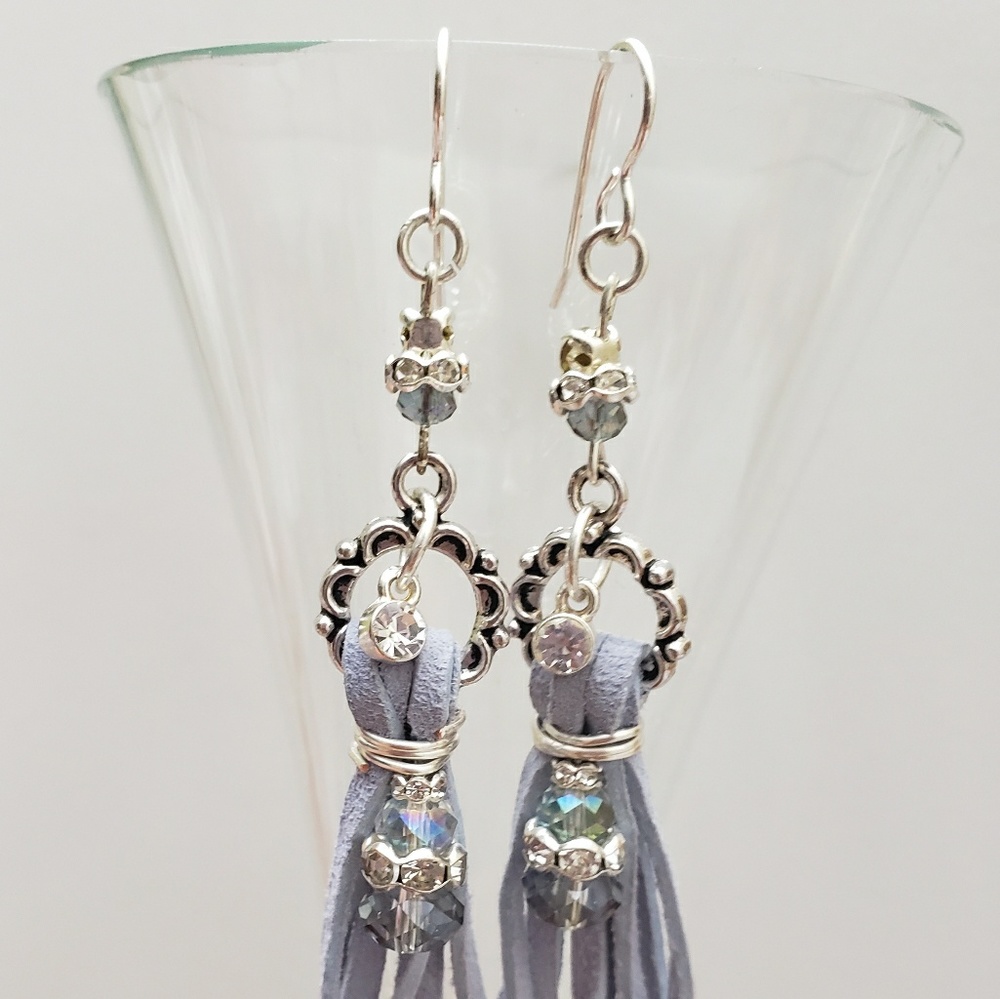 Handmade earrings by me 😊